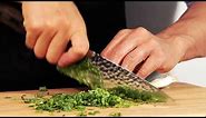 The Shun Premier 8 Inch Chef Knife - Quick Demo