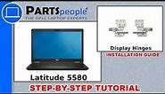 Dell Latitude 5580 (P60F001) Display Hinges How-To Video Tutorial