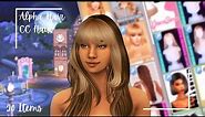 Sims 4 Alpha CC Hair Folder (FREE DOWNLOAD) | 20 items