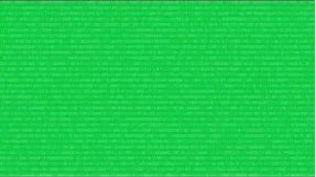 Green Screen | Animated Binary Code Background great for AI (Artificial Intelligence)