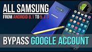 (FREE) Bypass FRP Google for all Samsung devices by APK (Android 8.1 - 8 - 7 - 6 - 5)