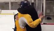 Hockey player tells his dad he made the Olympic team
