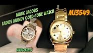 MJ3549 MARC JACOBS UNBOXING AND WATCH FULL VIEW DETAILS