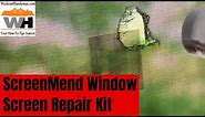 ScreenMend Window Screen Repair Kit, 5" x 7" Charcoal or Silver Patch Kits | Weekend Handyman