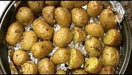 Tasty Roasted Baby Dutch Yellow Potatoes