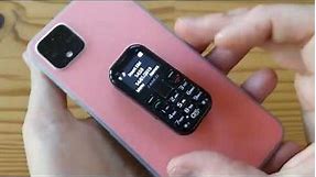 Zanco Tiny T2 unboxing: the Zoolander phone?