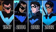 The Evolution of Nightwing in Animated Series (1997 - 2022)