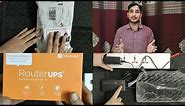 Resonate Router UPS for Wifi Router | Unboxing, Setup, Battery Backup, Features | Best Power UPS