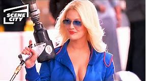 Charlie’s Angels: Spying at the Race Track (CAR RACING SCENE)