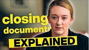 Real Estate Closing Documents EXPLAINED BY A REAL ESTATE ATTORNEY