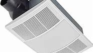 Broan-NuTone BHFLED110 PowerHeat Bathroom Exhaust Fan, Heater, and LED Light Combination, 110 CFM