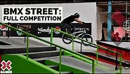 Wendy’s BMX Street: FULL COMPETITION | X Games 2021