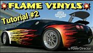 How to do FLAME Vinyls in Real Racing 3 - Video 2 CC