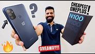 The Cheapest OnePlus Phone Ever!!! OnePlus Nord N100 Unboxing & First Look | GIVEAWAY🔥🔥🔥