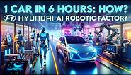 Inside Hyundai's AI Robotic Factory: Cars Built in 6 Hours!