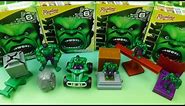 2003 RICOLINO INCREDIBLE HULK set of 6 MOVIE COLLECTIBLE MINI FIGURES VIDEO REVIEW