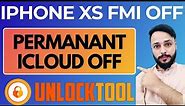 iPhone XS FMI OFF Open Menu Unlock Tool 2024