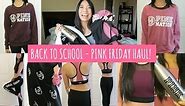 Victoria Secret PINK Friday Haul! (Try-on Haul)