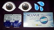 Acuvue Oasys with Hydraclear Plus contact lenses Review 👁👁💦
