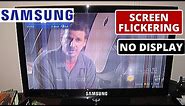 How To Fix SAMSUNG TV Screen Flickering and ON & OFF || TV Display Problems & Repair