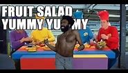 This Is America but it's the Fruit Salad Yummy song