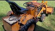 Case 646 Garden tractor pt 1