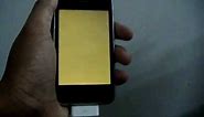 how to fix yellow screen on iPhone, iPod touch on ios 5 and 4