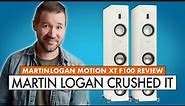 RIP High End - NEW Martin Logan Speakers! Motion XT F100 Review