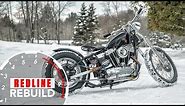 Classic Harley-Davidson motorcycle completely rebuilt in 4 minutes | Redline Rebuild - S1E8