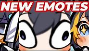 【NEW EMOTES!!!!!!🎉🎉】FLUSHED EMOJI FINGER POINTING LEFT EMOJI FINGER P【NIJISANJI EN | Petra Gurin】