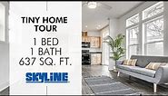 TINY HOME TOUR! - Contemporary Cabin A700