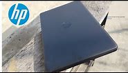 unboxing hp 15-db0xxx laptop and overview the specifications
