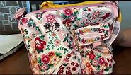 Vera Bradley Utility Bucket Crossbody in Prairie Paisley Unboxing & reactive Hipster Review