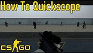 CS:GO Tips & Tricks - AWPing : How To Quickscope