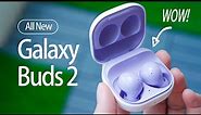 New Samsung Galaxy Buds 2 Unboxing & Review (All colors) Incredible！