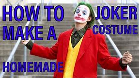 Make a DIY Joker Costume!