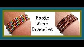 Basic Wrap Bracelet (Jewelry Making) Off the Beaded Path