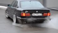 BMW E34 525 DRIFTING TRAILER !