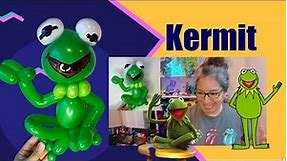 Kermit the frog balloon tutorial