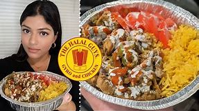 Halal Chicken & Rice Recipe | Recreating The Halal Guys Chicken & Rice | *NYC Street Food*