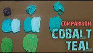 Differences b/n COBALT TEAL Genuine vs (Imitation) TURQUOISE/CYAN/TEAL/Sea Green/Aqua/Blue Green