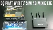 Bộ Phát WiFi Từ Sim 4G MIXIE LTE Tốc Độ 300Mbps Phát Khoẻ Cho Tối Đa 32 Thiết Bị Kết Nối Cùng Lúc