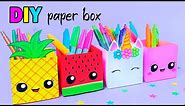How to Make a Paper Pen Holder / DIY Paper Pen Holder / Easy Origami Tutorial