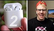 AirPods 2 Unboxing! Sound Quality Test, Faster Connections & Better Siri
