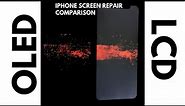 iPhone screen OLED vs LCD