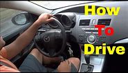 How To Drive An Automatic Car-FULL Tutorial For Beginners