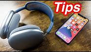 How To Use The AirPods Max Tips and Tricks Apple Headphones Tutorial
