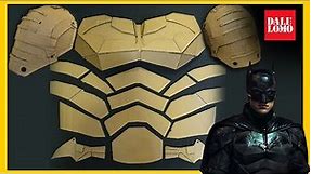 DIY The Batman Part 4 - Torso & Shoulder Suit Armor tutorial