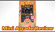 Qbert Mini Arcade Review (Static Screen Version) The No Swear Gamer