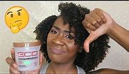 Is It Worth It? NEW Coconut Eco Styler Gel. Wash n Go & Review